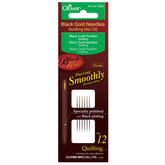 Black Gold Hand Sewing Needles (Quilting) No. 12